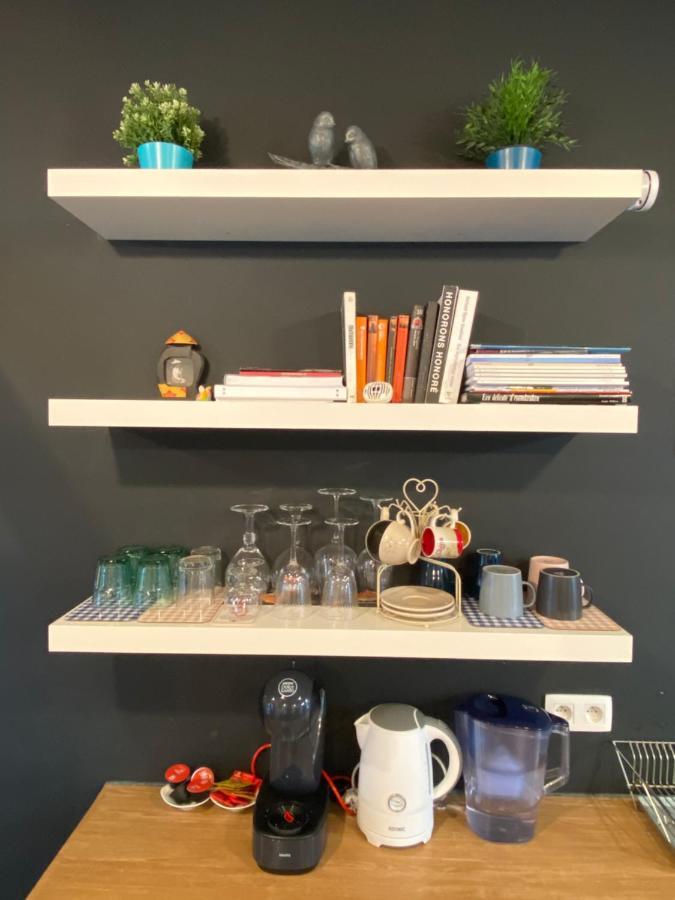 Modern Cozy Studio With Backyard Antwerpen Buitenkant foto