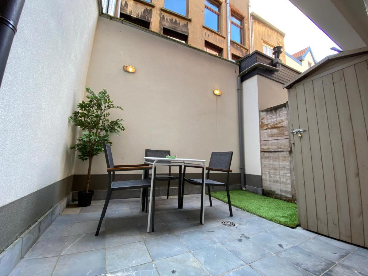 Modern Cozy Studio With Backyard Antwerpen Buitenkant foto