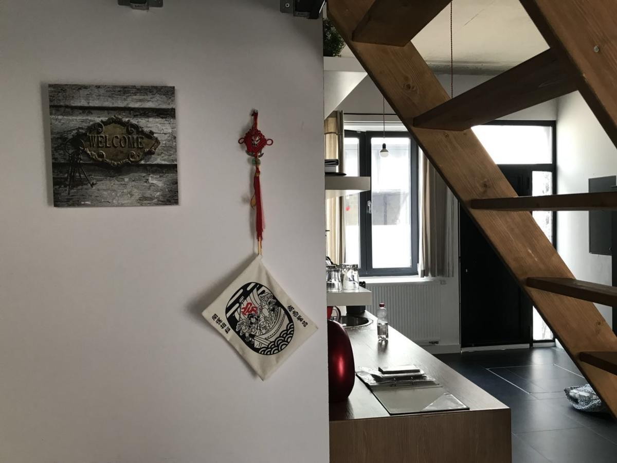 Modern Cozy Studio With Backyard Antwerpen Buitenkant foto
